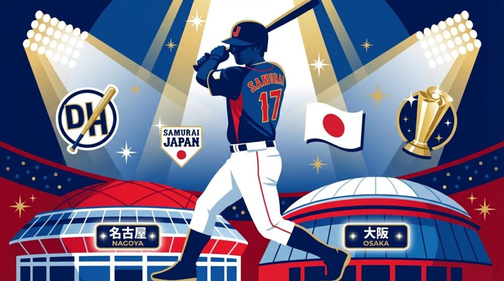 大谷翔平侍ジャパン合流WBC2026名古屋大阪強化試合登板予定打順まとめ