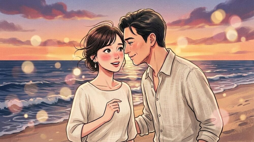 鼻キスイラスト