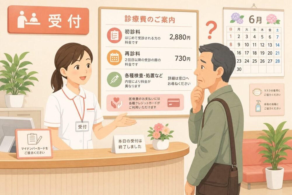 6月から病院のキャンセル料、全員が払うの？