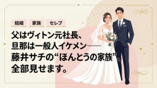 藤井サチの旦那・結婚・実家・父・兄弟は？藤井リナとの関係も徹底まとめ