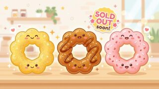 ミスド「もっちゅりん」が今日復活！ 昨年売り切れ続出の“もっちゅり食感”に反響殺到