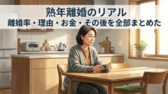 熟年離婚のリアル｜弁護士・お金・その後の生活まで全部まとめた