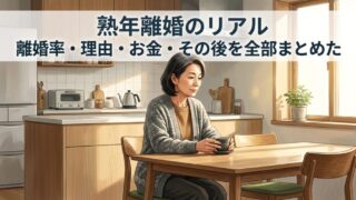 熟年離婚のリアル｜弁護士・お金・その後の生活まで全部まとめた
