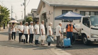熊本の断水・給水所はどこ？持ち物と給水時の注意点