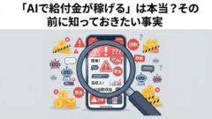 「AIで給付金がもらえて稼げる」は本当か？早いもの勝ちの正体をチェック