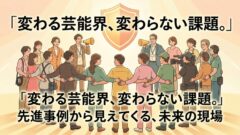 芸能トレンド・健全な職場環境編