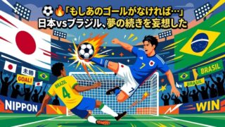 【妄想W杯2026】日本がブラジルに勝っていたら？次の相手・夢のベスト8への道を本気で考えた