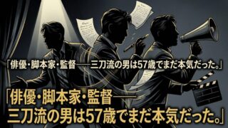 🎬 佐藤二朗（57）いま何してる？映画・ドラマ・家族・監督業まで全部わかる最新まとめ