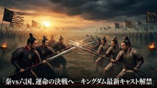 キングダム最新作「魂の決戦」キャスト一覧！新章の主役たちを徹底解説