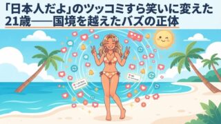 夏芽すず「ワンピのナミすぎ」海外バズの全貌｜21歳RIZINガールの正体