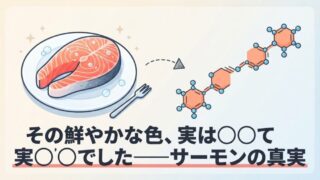 サーモンの「色」がSNSで話題に――その理由と本当の安全性