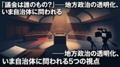 福岡県議会「議長ポストに2840万円」——実名告発・音声データ・第三者委員会まで全容まとめ