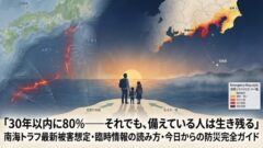 南海トラフ——「いつか」ではなく「いつ起きてもおかしくない」
