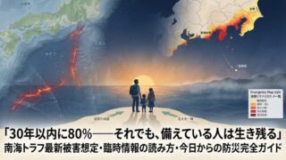 南海トラフ——「いつか」ではなく「いつ起きてもおかしくない」