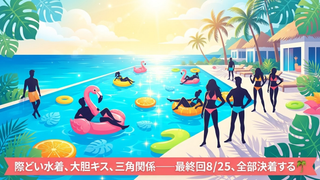 シャッフルアイランドSeason7｜いよいよ大詰め！水着シーンと恋の行方を総まとめ🏝️