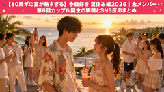 💘 今日好き 夏休み編2026｜話題カップルと第6話の展開まとめ