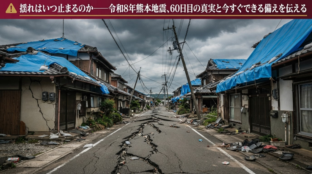 熊本地震、なぜまだ続くのか──令和8年9月26日現在の状況と、揺れの中で生きる人たちへ