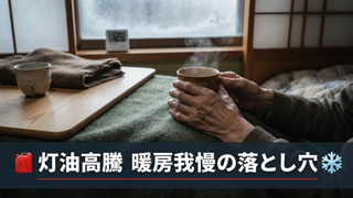 灯油を使う家庭はどのくらい？高騰で「暖房我慢」が命に関わる話