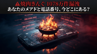 🔥 焼肉きんぐ 1078万件漏洩の衝撃──あなたの情報は大丈夫か？